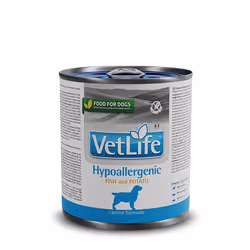 Farmina Pet Food Vet Life Hypoallergenic, Adulte, Toutes races, Poisson, Pomme de terre, 300 g