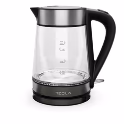 Tesla KT300X bouilloire 1,7 L 2200 W Acier inoxydable, Transparent - Vue supplémentaire 2