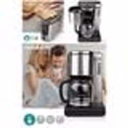 Cafetière Machine à café Programmable INOX 15 tasses 1000W + Grille-pain inox large fentes 1000W  Haute qualité