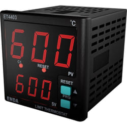 Enda - ET4403-230 Disjoncteur thermique +1 à +50 °c (l x h) 48 mm x 48 mm