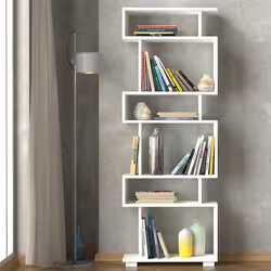 Woody Fashion 745DCD3605 étagères Etagère modulable Autonome Tableau à particules Blanc
