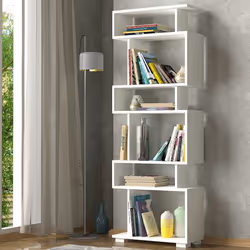 Woody Fashion 745DCD3605 étagères Etagère modulable Autonome Tableau à particules Blanc