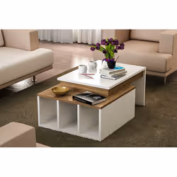 Woody Fashion Kolarado Table basse Forme rectangulaire