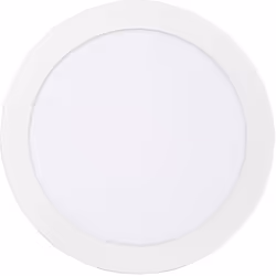 Spot Led saillie forme ronde. Puissance 18 watts, luminosité 1350 lumens, température de couleur 4000 kelvins Blanc neutre (L ...