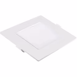 La dalle LED slim Panasonic carré 6W 6500K Dim 120x120mm est dotée d'un corps en plastique renforcé de haute qualité . Elle d ...