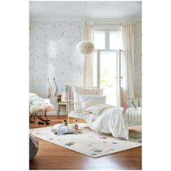 Esprit - Tapis pour chambre enfant étoilé blanc Jonne Home Blanc 80x150