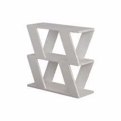 Woody Fashion Lazena, Table basse, Forme rectangulaire, 1 pieds, Blanc
