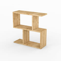 Kalune Design Life Étagère Autonome Tableau à particules Chêne