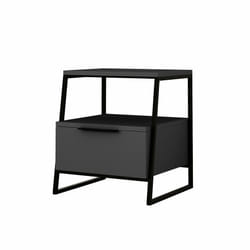 Woody Fashion 855DTE3513 Table de nuit et table de chevet 1 tiroir(s) Anthracite