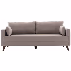 DESCRIPTION GÉNÉRALE Canapé convertible 3 places en tissu Bella. SPÉCIFICATIONS TECHNIQUES Matériau principal : Bois de hêtre ...