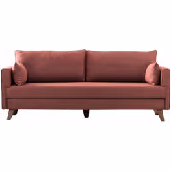 Aspect Coloris Rouge Matériau principal MDF Matériaux secondaires Polyester Bois Dimensions Dimensions du couchage 150 x 190 ...
