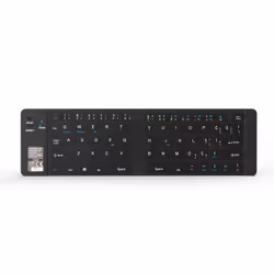 Inca IBK-579BT clavier Bluetooth Métallique, Argent