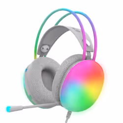 Inca IGK-X8Y, Avec fil, 20 - 20000 Hz, Jouer, 320 g, Casque, Gris