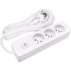 Pourquoi choisir une multiprise SELDUR G3FA22B, 3 prises type E + interrupteur à voyant, blanc, câble 2 m ? Les multiprises a ...