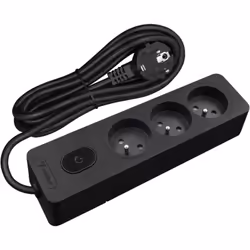 Pourquoi choisir une multiprise SELDUR G3FA22S, 3 prises type E + interrupteur à voyant, noir, câble 2 m ? Les multiprises av ...