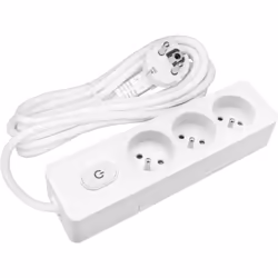 Pourquoi choisir une multiprise SELDUR G3FA32B, 3 prises type E + interrupteur à voyant, blanc, câble 3m ? Les multiprises av ...