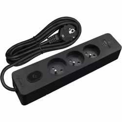 Pourquoi choisir une multiprise SELDUR G3FU32S, 3 prises type E + interrupteur, USB A+C, standard 2.4A, noir, câble 3m ? Les  ...