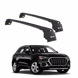 Barres de Toit TURTLE AIR-2 AUDI Q3 F3 2019 2020 2021 2022 2023 2024 (SUV) Noir