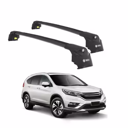 Barres de Toit TURTLE AIR-2 HONDA CR-V Mk4 [EU] 2012 2013 2014 2015 2016 2017 2018 (SUV) Noir