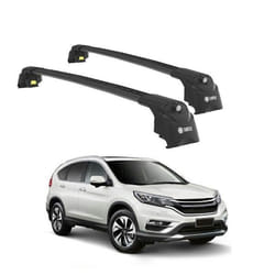 Barres de Toit TURTLE AIR-2 HONDA CR-V Mk4 [EU] 2012 2013 2014 2015 2016 2017 2018 (SUV) Noir
