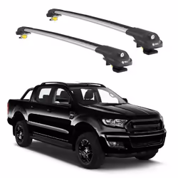 Barres de Toit TURTLE AIR-1 FORD RANGER T6-P375/PX 2011 2012 2013 2014 2015 2016 2017 2018 2019 2020 2021 2022 (DOUBLE CAB) A ...
