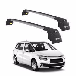 Barres de Toit TURTLE AIR-1 CITROEN C4 GRAND PICASSO 2014 2015 2016 2017 2018 2019 2020 2021 2022 2023 2024 (MPV) Argent