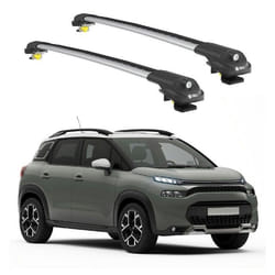 Barres de Toit TURTLE AIR-1 CITROEN C3 AIRCROSS 2018 2019 2020 2021 2022 2023 2024 (SUV) Argent