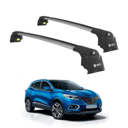 Barres de Toit TURTLE AIR-2 RENAULT KADJAR ALL 2015 2016 2017 2018 2019 2020 2021 2022 (SUV) Argent