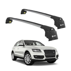 Barres de Toit TURTLE AIR-2 AUDI Q5 8R 2009 2010 2011 2012 2013 2014 2015 2016 2017 (SUV) Argent