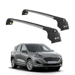 Barres de Toit TURTLE AIR-2 FORD KUGA CX482 2020 2021 2022 2023 2024 (SUV) Argent