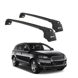 Barres de Toit TURTLE AIR-2 AUDI Q7 4L 2006 2007 2008 2009 2010 2011 2012 2013 2014 2015 (SUV) Noir