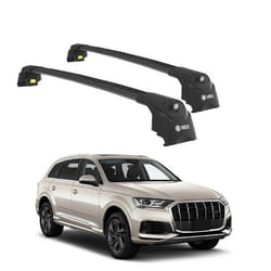 Barres de Toit TURTLE AIR-2 AUDI Q7 4M 2016 2017 2018 2019 2020 2021 2022 2023 2024 (SUV) Noir