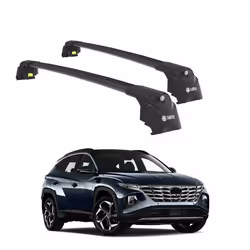 Barres de Toit TURTLE AIR-2 HYUNDAI TUCSON NX4 2022 2023 2024 (SUV) Noir