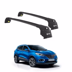 Barres de Toit TURTLE AIR-2 RENAULT KADJAR ALL 2015 2016 2017 2018 2019 2020 2021 2022 (SUV) Noir