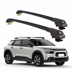Barres de Toit TURTLE AIR-1 CITROEN C4 CACTUS 2014 2015 2016 2017 2018 2019 2020 2021 2022 2023 2024 (HATCHBACK) Noir