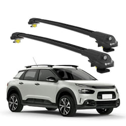 Barres de Toit TURTLE AIR-1 CITROEN C4 CACTUS 2014 2015 2016 2017 2018 2019 2020 2021 2022 2023 2024 (HATCHBACK) Noir