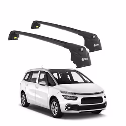 Barres de Toit TURTLE AIR-1 CITROEN C4 GRAND PICASSO 2014 2015 2016 2017 2018 2019 2020 2021 2022 2023 2024 (MPV) Noir
