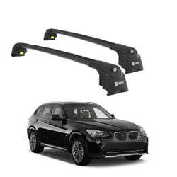 Barres de Toit TURTLE AIR-2 BMW X1 E84 2009 2010 2011 2012 2013 2014 2015 (SUV) Noir