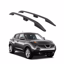 Rails de Toit Barres Set Cross Rail TURTLE CROWN pour NISSAN JUKE F15 2011 2012 2013 2014 2015 2016 2017 2018 2019 (SUV) Noir