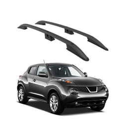 Rails de Toit Barres Set Cross Rail TURTLE CROWN pour NISSAN JUKE F15 2011 2012 2013 2014 2015 2016 2017 2018 2019 (SUV) Noir
