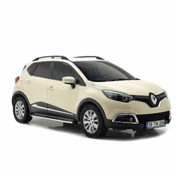 Rails de Toit Barres Set Cross Rail TURTLE CROWN pour RENAULT CAPTUR J87 2013 2014 2015 2016 2017 2018 2019 (SUV) Noir