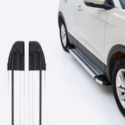 Bas de Caisse Marchepied TURTLE BRILLANT MG EHS AS23 w/ ELECTRIC 2019 2020 2021 2022 2023 2024 (SUV) Argent