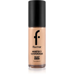 flormar Perfect Coverage Mat Touch Foundation teinte 308 Fair Ivory 30 ml