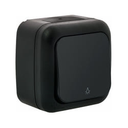Vi-ko - Poussoir étanche noir