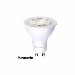 Grâce à sa technologie de pointe, l'ampoule LED Panasonic GU10 6W 455lm 2700K, est capable d'émettre une lumière équivalente  ...