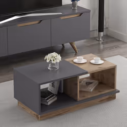 Woody Fashion Consept Table basse Forme rectangulaire