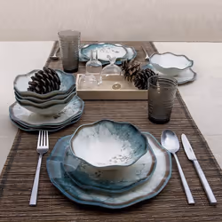 Hermia GBSNES24Y4R1341 kit de vaisselle 24 pièce(s) Porcelaine Multicolore