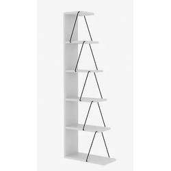 Woody Fashion 854KLN3607 étagères Etagère modulable Autonome Tableau à particules Blanc