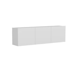 Meuble TV en bois White - 150 x 31 x 44 cm - Blanc