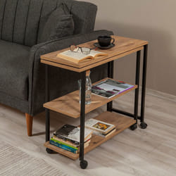 Woody Fashion 863SPH2828 Table à café, latérale et de salon Bout de canapé Forme rectangulaire 4 pieds